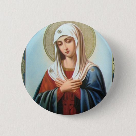 ICON (32) moeder van goede Ronde Button 5,7 Cm (Voorkant)