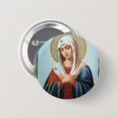ICON (32) moeder van goede Ronde Button 5,7 Cm (Voorkant /achterkant)