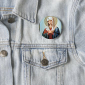 ICON (32) moeder van goede Ronde Button 5,7 Cm (In situ)