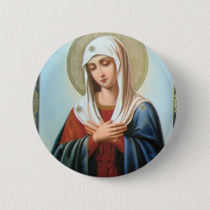 ICON (32) moeder van goede Ronde Button 5,7 Cm