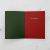 ICON gelooft dat zijn 5-fotto-coLLAGE Modern Feestdagen Kaart (Binnen)