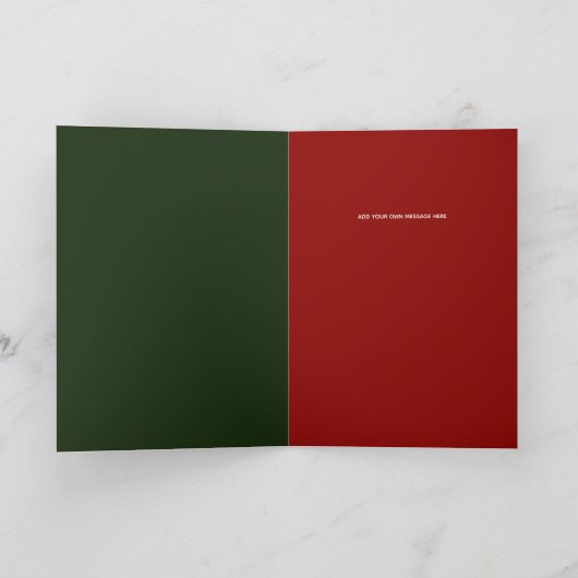 ICON gelooft dat zijn 5-fotto-coLLAGE Modern Feestdagen Kaart (Binnen)