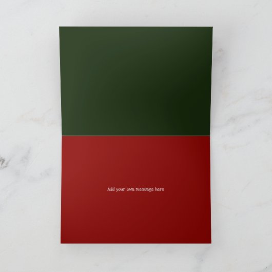 ICON gelooft dat zijn kerstFOTO COLLAGE Modern Feestdagen Kaart (Binnen)