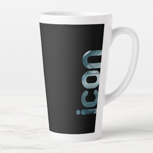 ICON Latte Mok Abstract interieur Blue Ocean (Rechts)