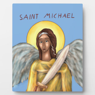 Icon of Saint Michael Fotoplaat