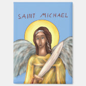 Icon of Saint Michael Magneet (Voorkant)