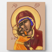 Icon of the Mother of God Fotoplaat (Voorkant)