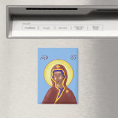 Icon of the Mother of God Magneet (Insitu (Vaatwasser))
