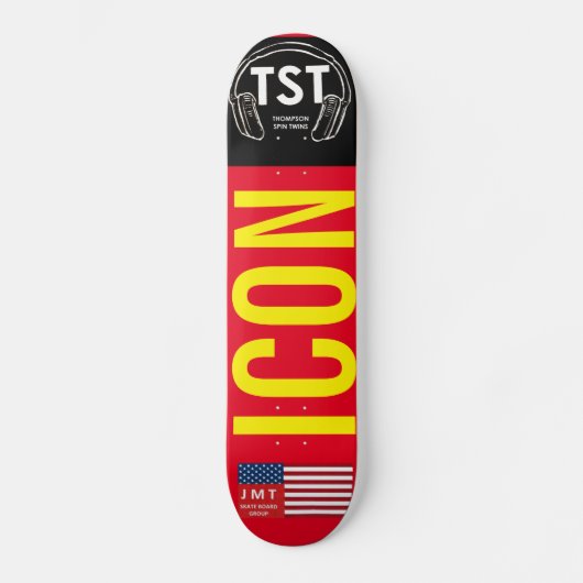 ICON OFFICIEEL Skateboard (Voorkant)