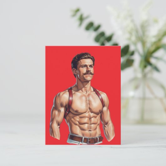 Icon: Tom of Hollywood Briefkaart (Staand voorkant)