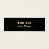  Icon Weddenschap tijdlijn minikaart Mini Visitekaartjes (Achterkant)