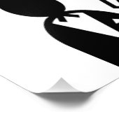 Icon Wedding Couple Foto Afdruk (Hoek)