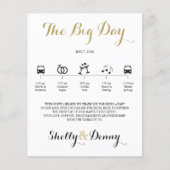 Icon Wedding Itinerary (Voorkant)