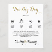 Icon Wedding Itinerary (Voorkant)