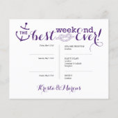 Icon Wedding route - Bestemmingsweddenschap (Achterkant)