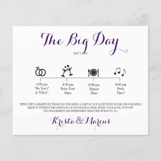 Icon Wedding route - Bestemmingsweddenschap (Voorkant)