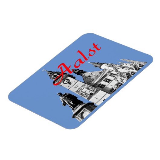 Iconen van Aalst, België Magneet (Linkerzijde)