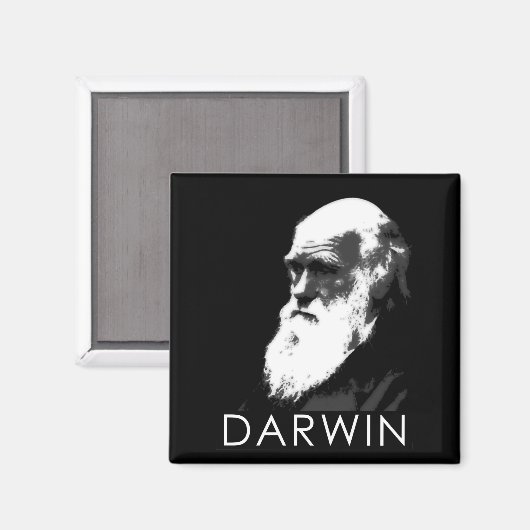 Iconen van de wetenschap: Darwin Magneet (Voorkant / Achterkant)