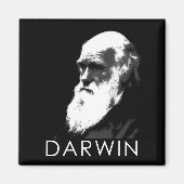Iconen van de wetenschap: Darwin Magneet (Voorkant)