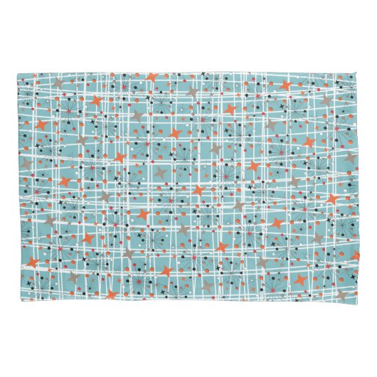 Iconic 1950's Atomic Starburst Retro Design Kussensloop (Voorkant)