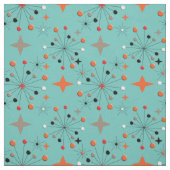 Iconic 1950's Atomic Starburst Retro Design Stof (Swatch)