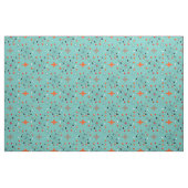Iconic 1950's Atomic Starburst Retro Design Stof (Fat Quarter)