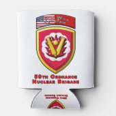 Iconic 59th Ordnance Nuclear Brigade Blikjeskoeler (Achterkant)