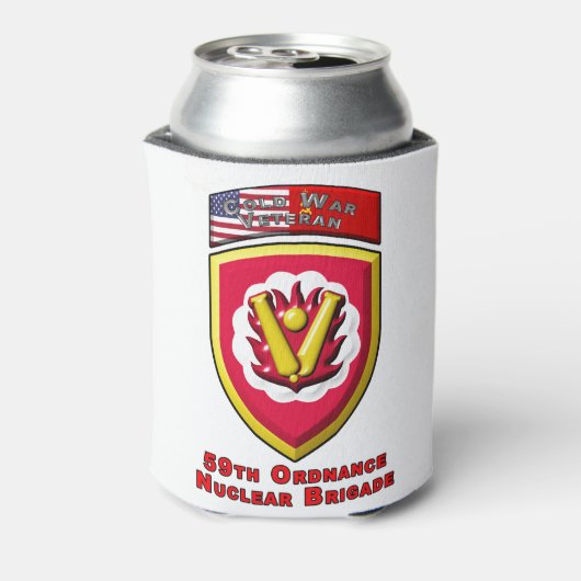 Iconic 59th Ordnance Nuclear Brigade Blikjeskoeler (Blikje Achterkant)