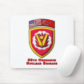 Iconic 59th Ordnance Nuclear Brigade Muismat (Met muis)