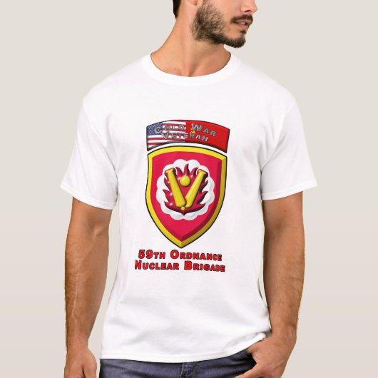 Iconic 59th Ordnance Nuclear Brigade T-shirt (Voorkant)