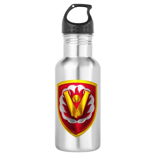Iconic 59th Ordnance Nuclear Brigade Waterfles (Voorkant)