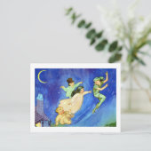 ICONIC-AFBEELDING VAN PETER PAN BRIEFKAART (Staand voorkant)