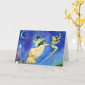 ICONIC-AFBEELDING VAN PETER PAN KAART (Gele Bloem)