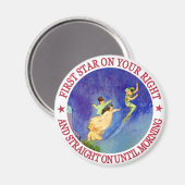 ICONIC-AFBEELDING VAN PETER PAN MAGNEET (Voorkant / Achterkant)