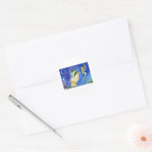 ICONIC-AFBEELDING VAN PETER PAN RONDE STICKER (Envelop)