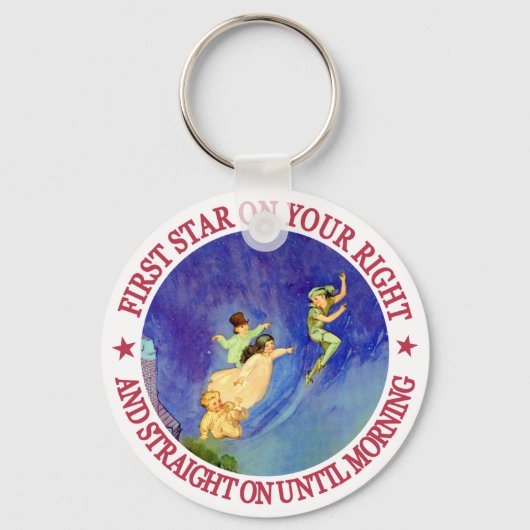 ICONIC-AFBEELDING VAN PETER PAN SLEUTELHANGER (Voorkant)