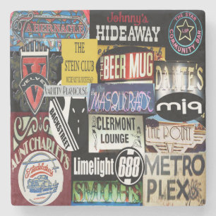 Iconic Atlanta Coaser, Iconic Atlanta Gifts, Atlan Stenen Onderzetter