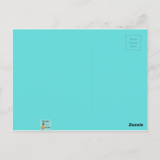 Iconic Atomic Starbursts Briefkaart (Achterkant)