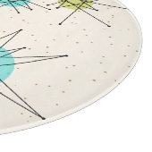 Iconic Atomic Starbursts Cutting Board Snijplank (Hoek)