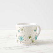 Iconic Atomic Starbursts Espresso Mok (Voorkant rechts)