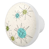 Iconic Atomic Starbursts keramische schedel Keramische Knop (Rechts)