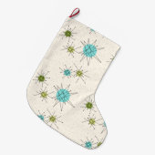 Iconic Atomic Starbursts kerststokken Grote Kerstsok (Voorkant (Hangend))