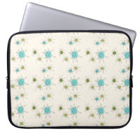 Iconic Atomic Starbursts laptophoes