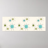 Iconic Atomic Starbursts Poster (Voorkant)