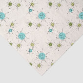 Iconic Atomic Starbursts Tissue Paper Tissuepapier (Detail)