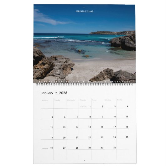 Iconic Australia Landscapes, Large Kalender (Jan 2026)