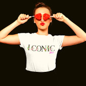 Iconic Babe Floral T-shirt