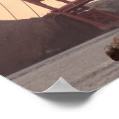 Iconic Bridge Golden Gate San Francisco California Poster (Hoek)