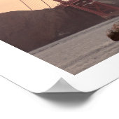 Iconic Bridge Golden Gate San Francisco California Poster (Hoek)