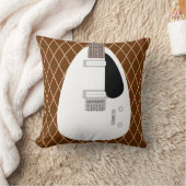 Iconic British Teardrop Electric gitaar Kussen (Deken)